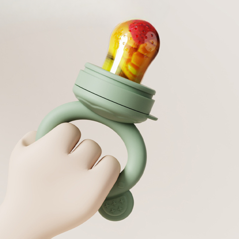 Baby Food Ideas - Baby Pacifier Fruit Feeder With Cover