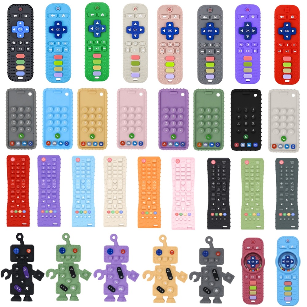 Baby Food Kids - 40 Styles Silicone Simulation TV Remote