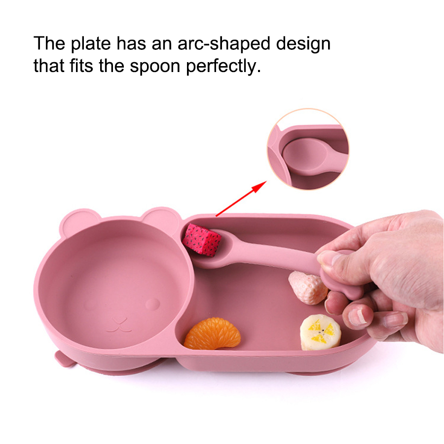 Baby Silicone Suction Cup Bowl - Baby Food Kit recension och pris
