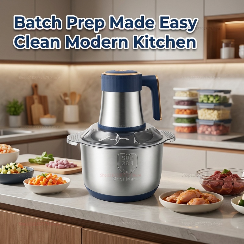 Electric Food Meat Grinder,  3 - Veggie Baby Food recension och pris