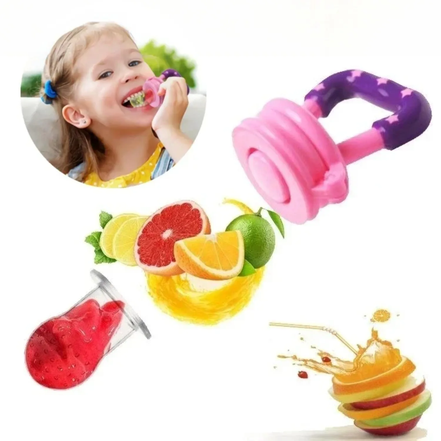 Baby Fruit Food Feeder/pacifie - Baby Food Ideas recension och pris