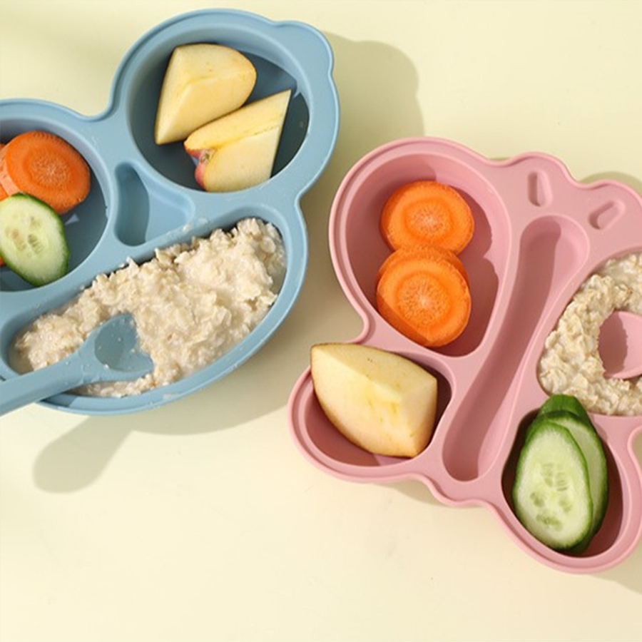 2pcs Baby Butterfly Silicone D - Baby Food Menu recension och pris