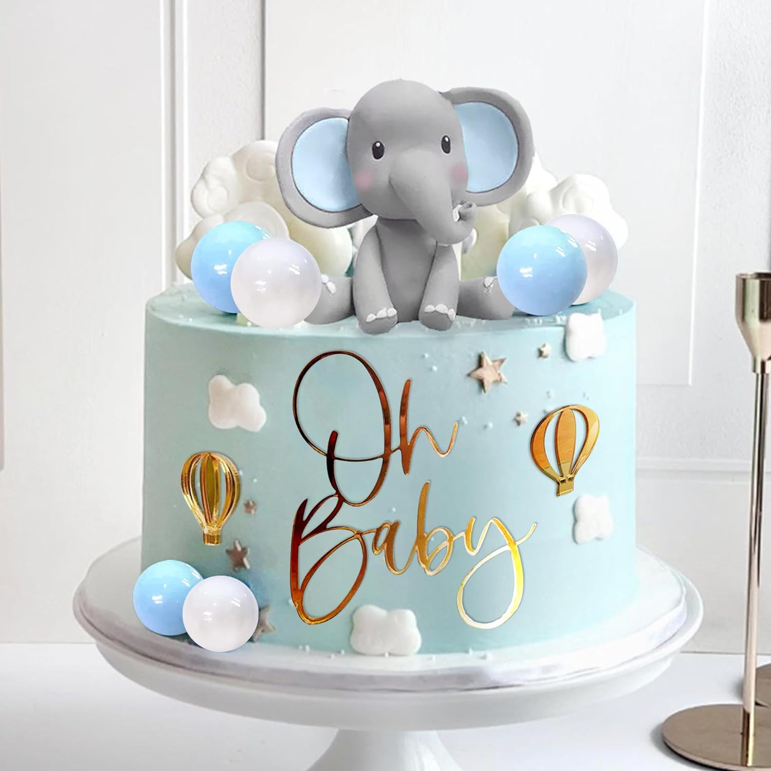 Elephant Cake Decoration Baby  - Baby Food Ideas recension och pris