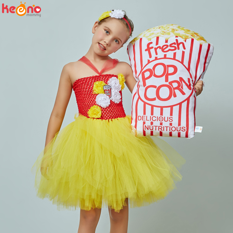 Popcorn Inspired Girls Tutu Dr - Baby Food Intake recension och pris