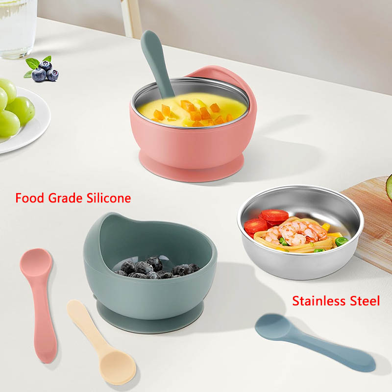 3Pcs Set Baby Feeding Bowl Wit - Baby Food Kit recension och pris