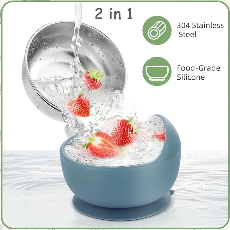 3Pcs Set Baby Feeding Bowl Wit - Baby Food Kit recension och pris