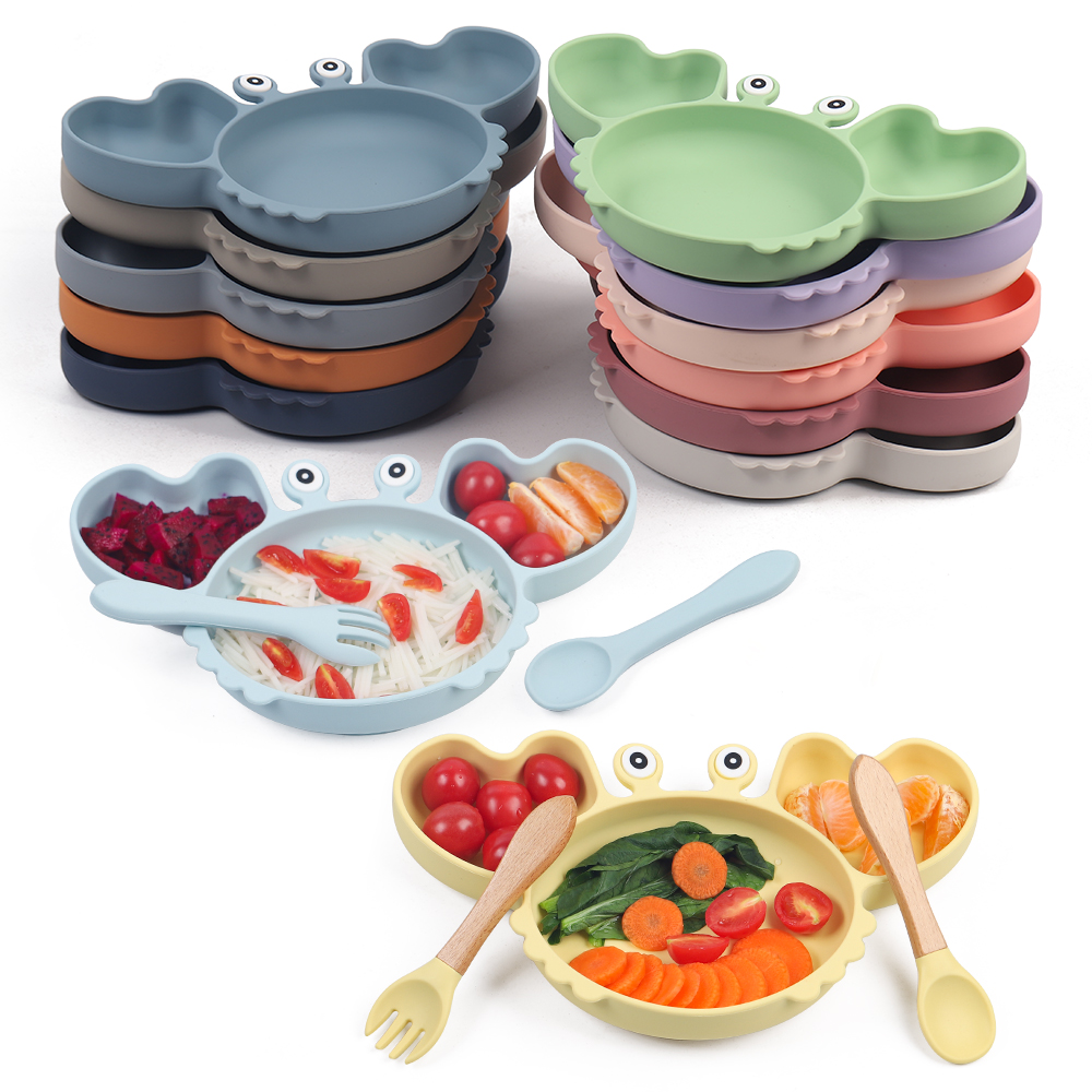 1/4/9Pcs Baby Bowls Plates Spo - Baby Food Menu recension och pris