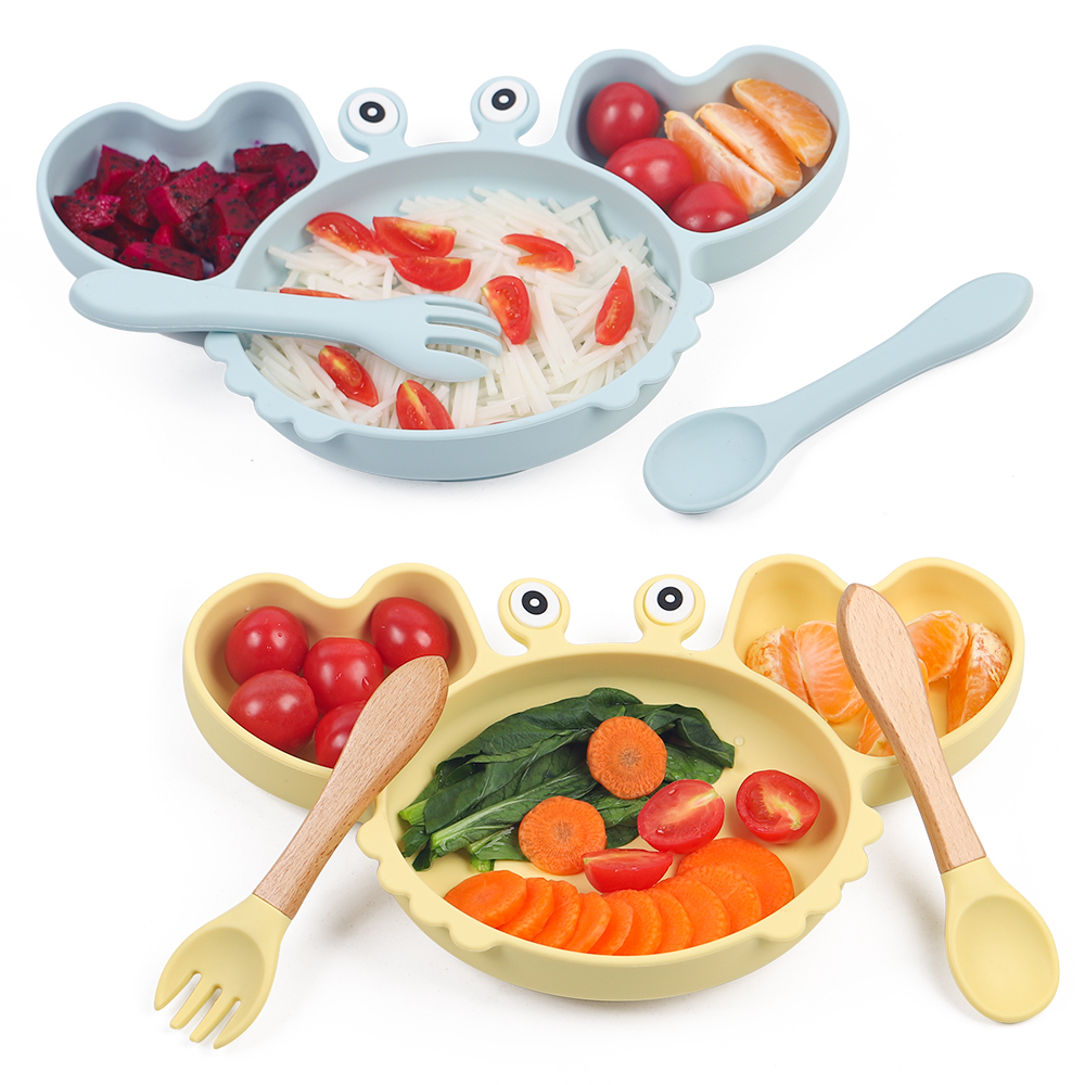 1/4/9Pcs Baby Bowls Plates Spo - Baby Food Menu recension och pris