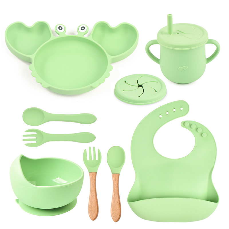 1/4/9Pcs Baby Bowls Plates Spo - Baby Food Menu recension och pris