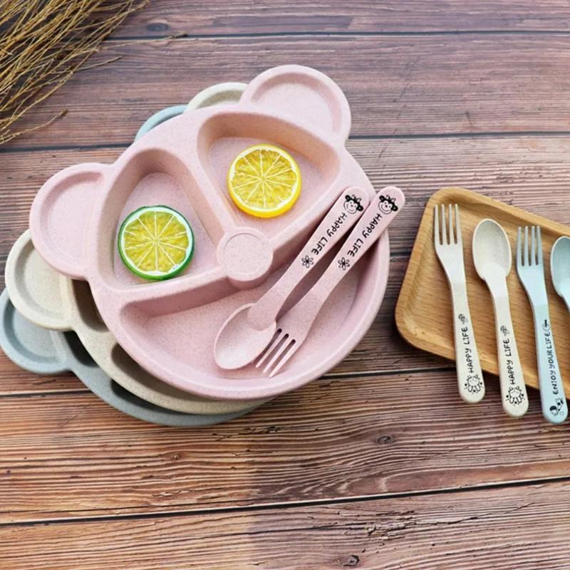 Baby Bowl Spoon Fork Sets Feed - Baby Food Menu recension och pris
