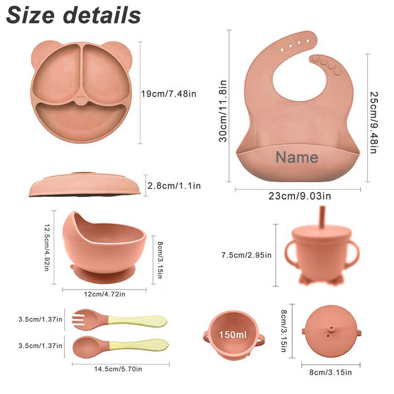 Baby Feeding Plate Sets Suctio - Baby Food Menu recension och pris