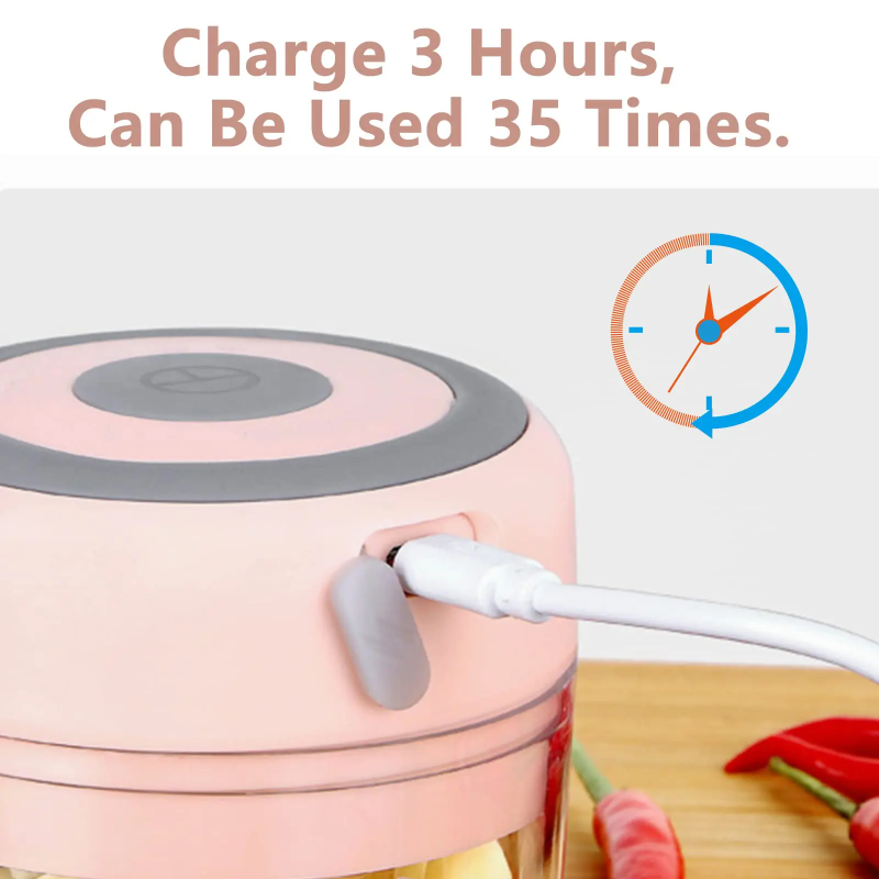 2026 Mini Electric Garlic Chop - Veggie Baby Food recension och pris