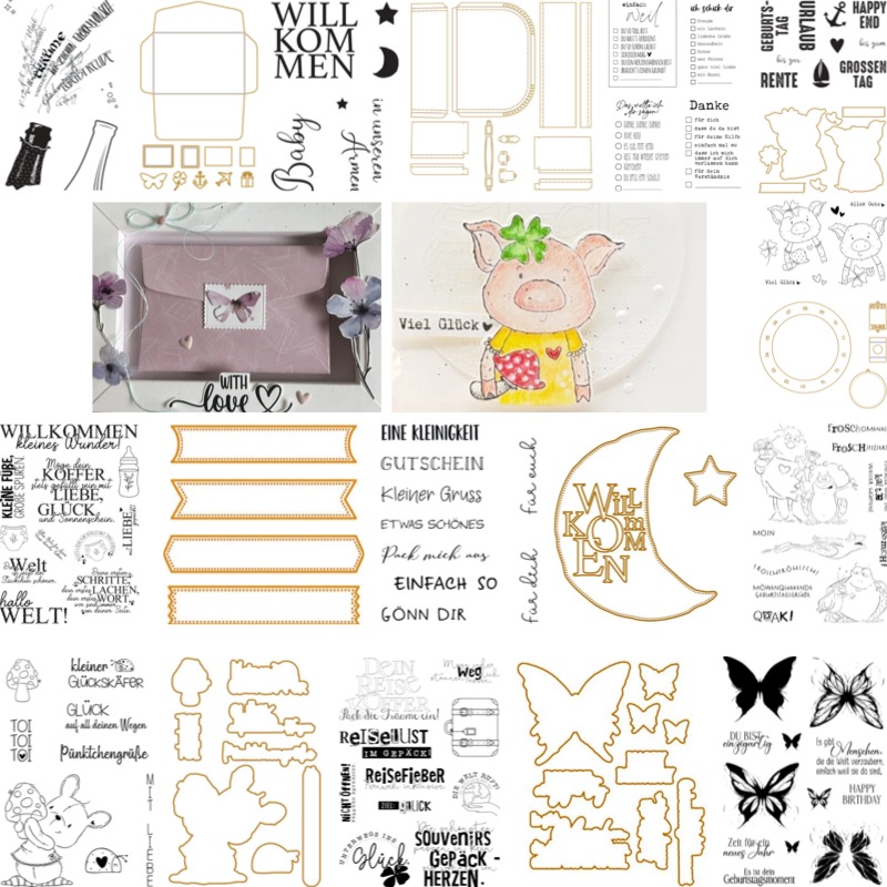 Baby Suitcase Stamps And Dies  - Baby Food Ideas recension och pris