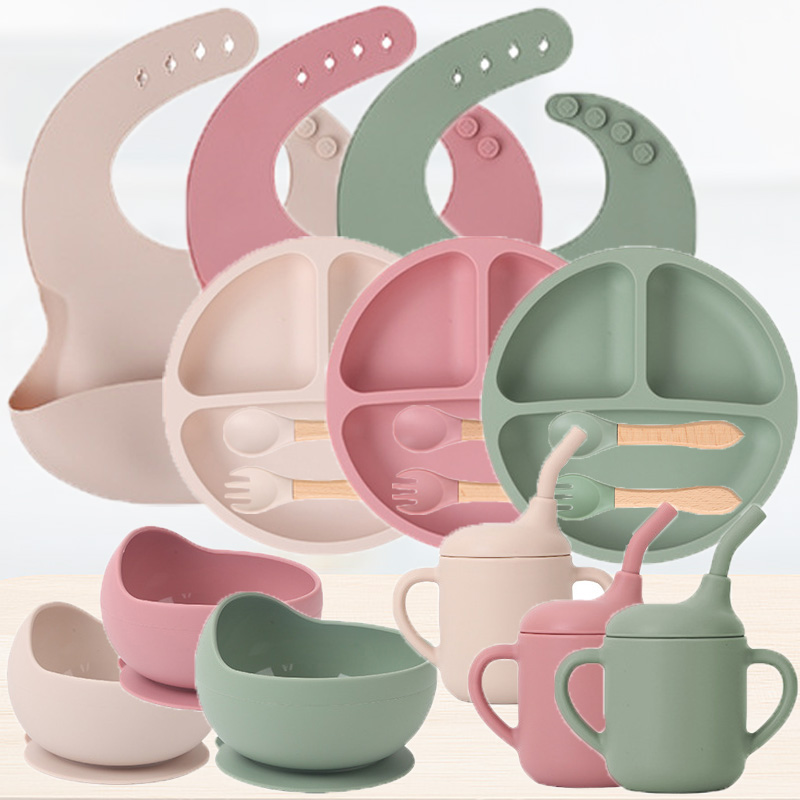 Children's silicone tableware  - Baby Food Kit recension och pris