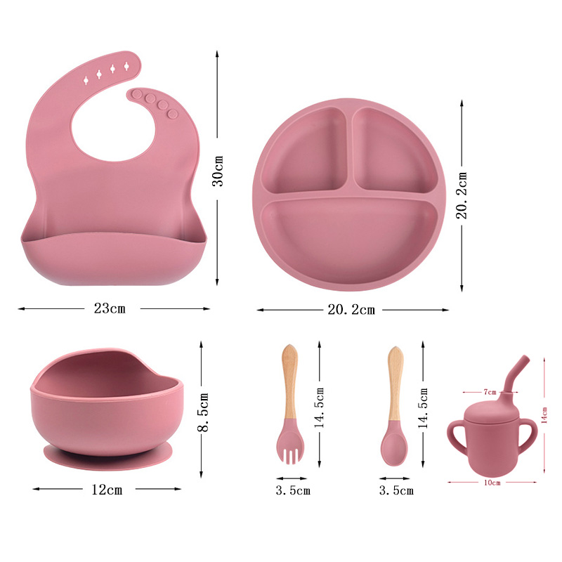 Children's silicone tableware  - Baby Food Kit recension och pris