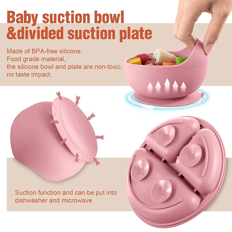 Children's silicone tableware  - Baby Food Kit recension och pris