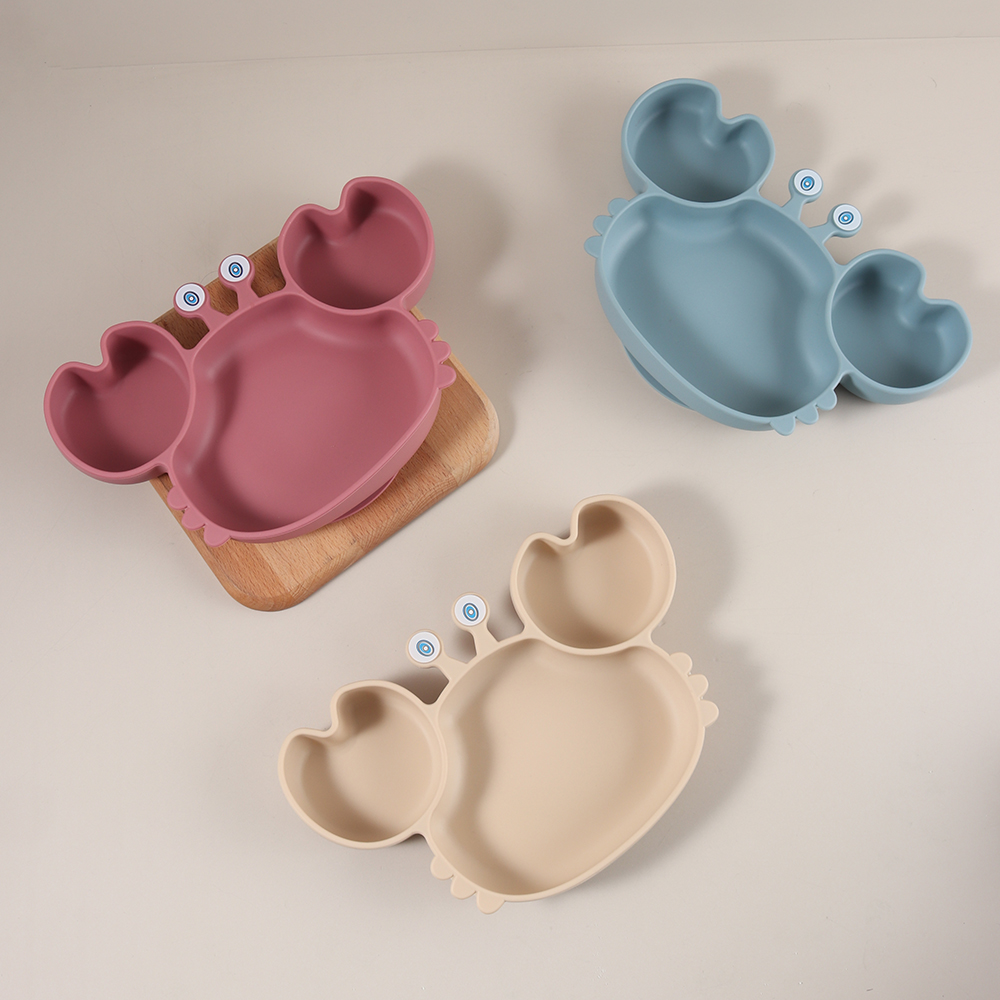 Cute Crab Shaped Silicone Baby - Baby Food Menu recension och pris