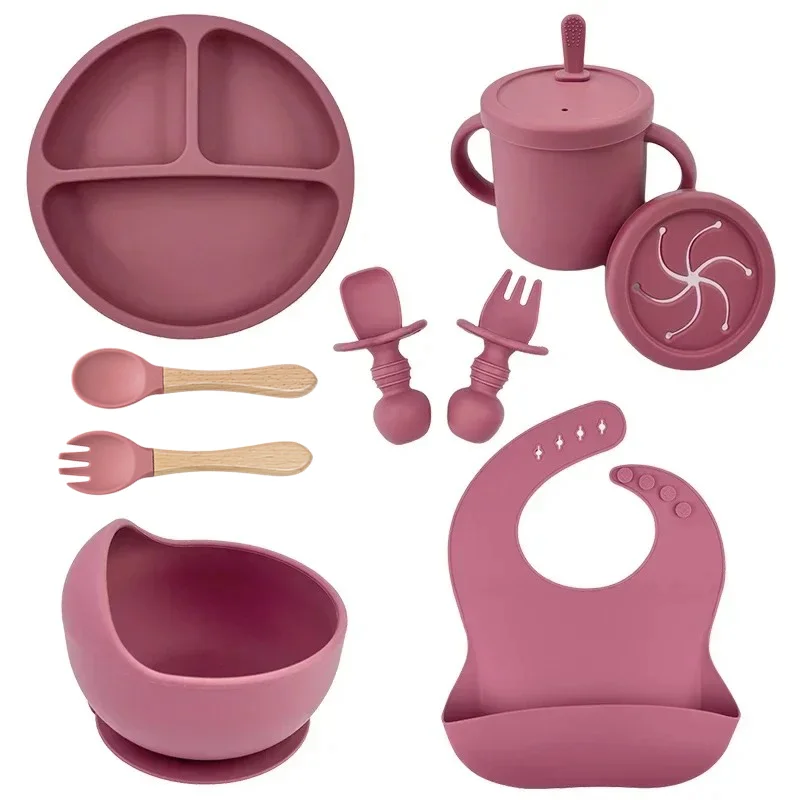Food Grade Silicone Child Dish - Baby Food Menu recension och pris