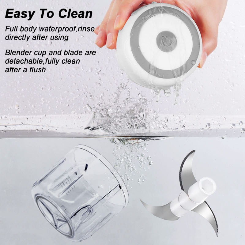 250ML Electric Garlic Grinder  - Baby Food Blender recension och pris