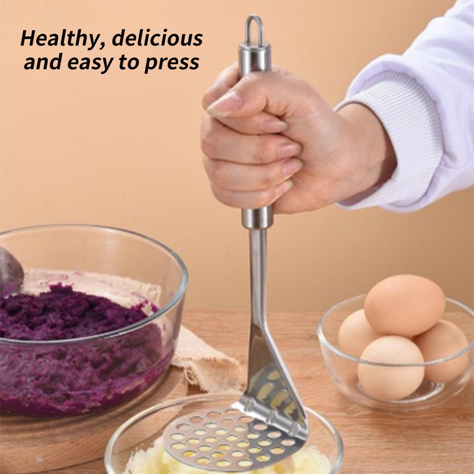 Metal Potato Masher Avocado Sm - Veggie Baby Food recension och pris