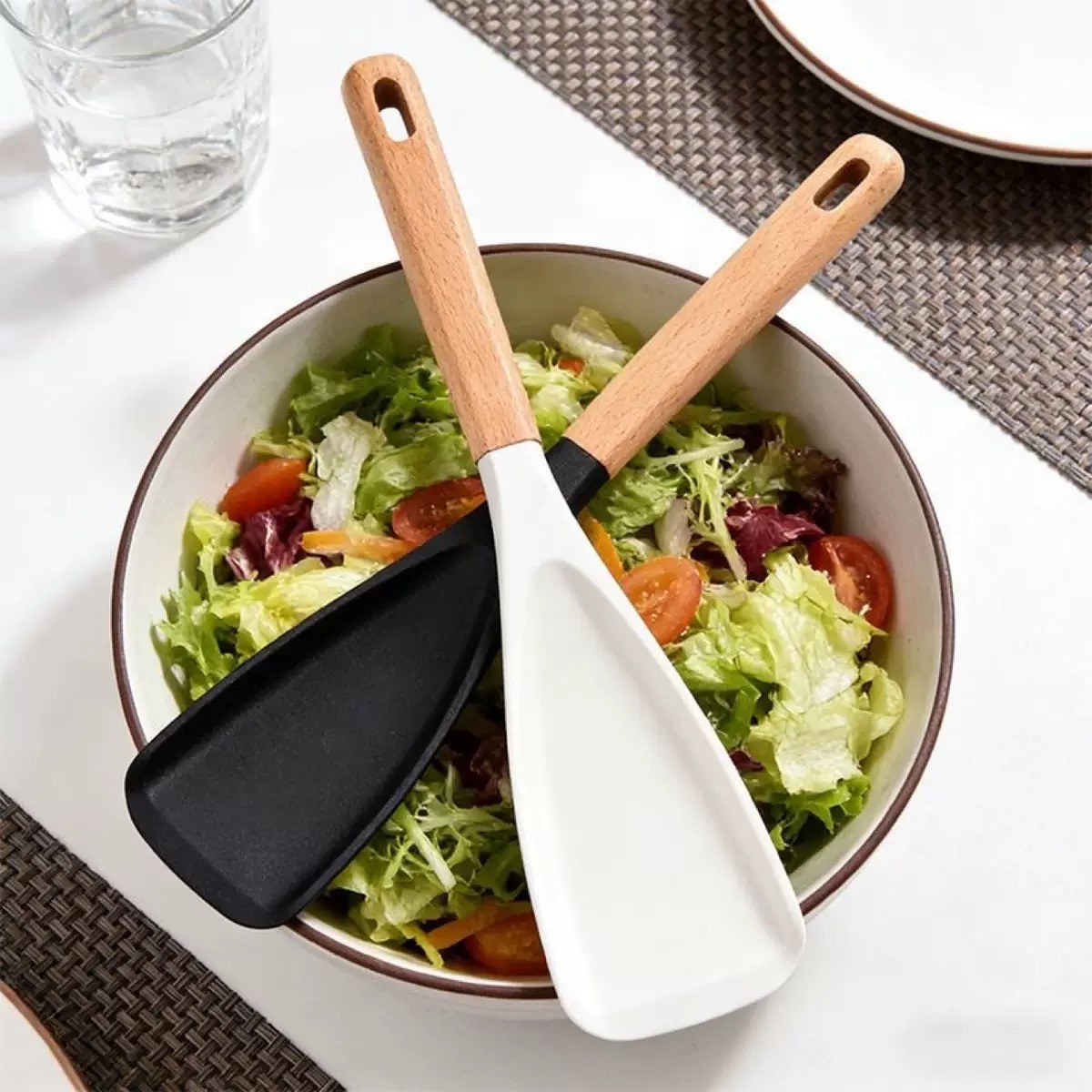 In-Stock Wooden Handle Salad S - Baby Food Usa recension och pris