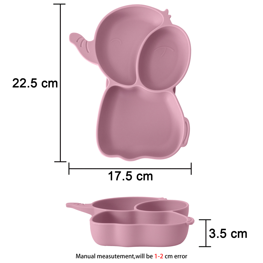 1PCS Baby Silicone Dining Dish - Baby Food Kit recension och pris