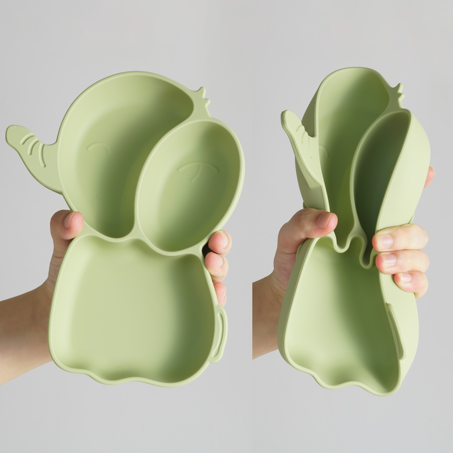 1PCS Baby Silicone Dining Dish - Baby Food Kit recension och pris