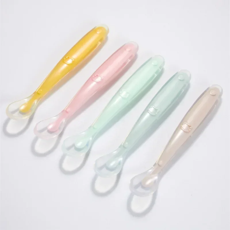 Soft Silicone Baby Spoon Toddl - Baby Food Kit recension och pris
