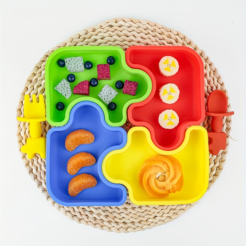 6pcs/Set baby Silicone Feeding - Baby Food Menu recension och pris