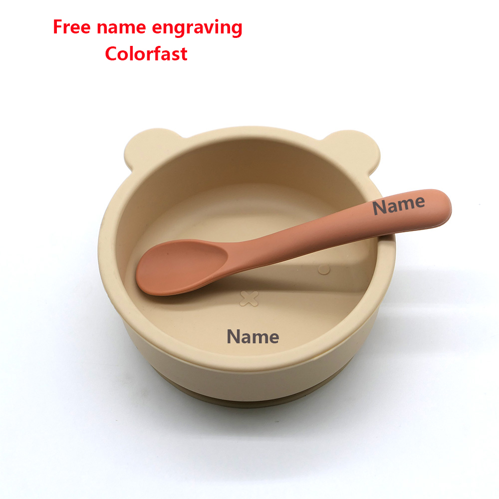 Kids' Tableware Set Bowl Spoon - Baby Food Kit recension och pris