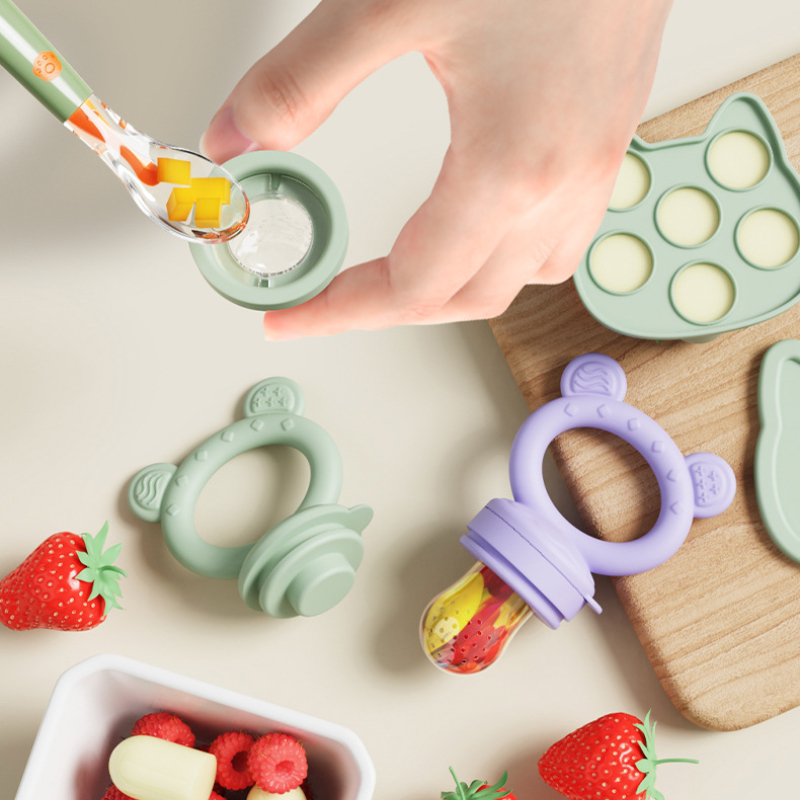 Baby Pacifier Fruit Feeder Wit - Baby Food Ideas recension och pris