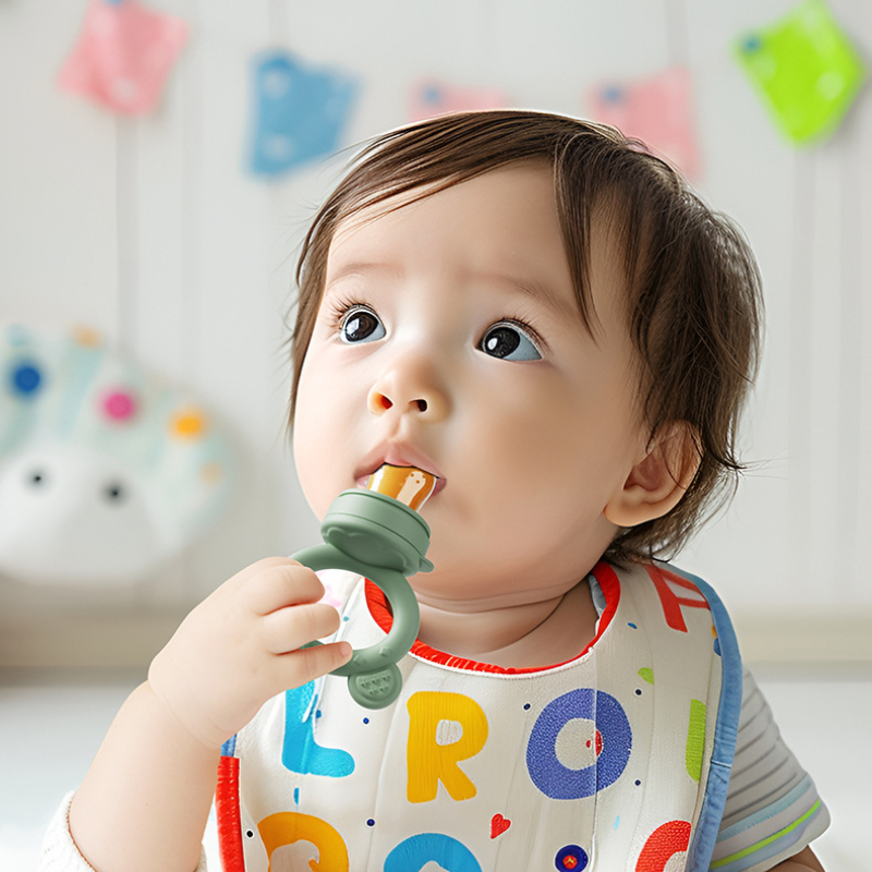 Baby Pacifier Fruit Feeder Wit - Baby Food Ideas recension och pris