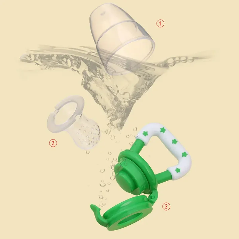 Fruit Feed Teat Bottles Pacifi - Baby Food Net Feeder recension och pris