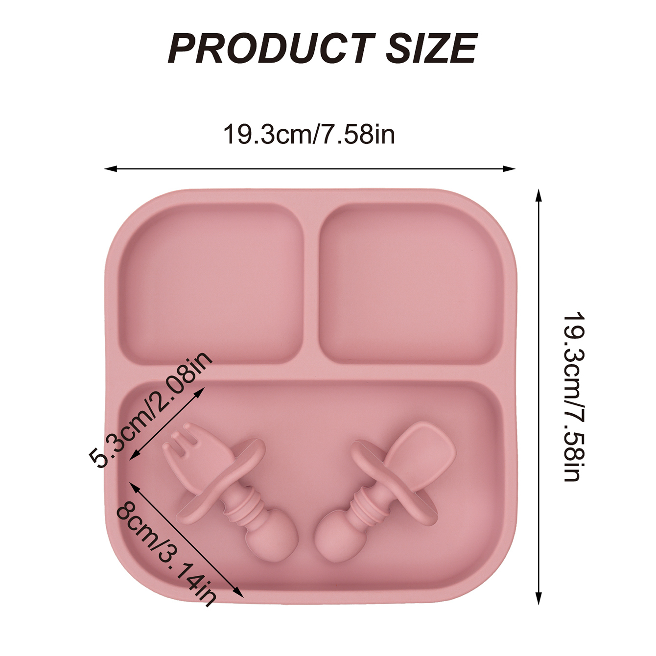 Color Kids 1Set BPA Free Silic - Baby Food Menu recension och pris