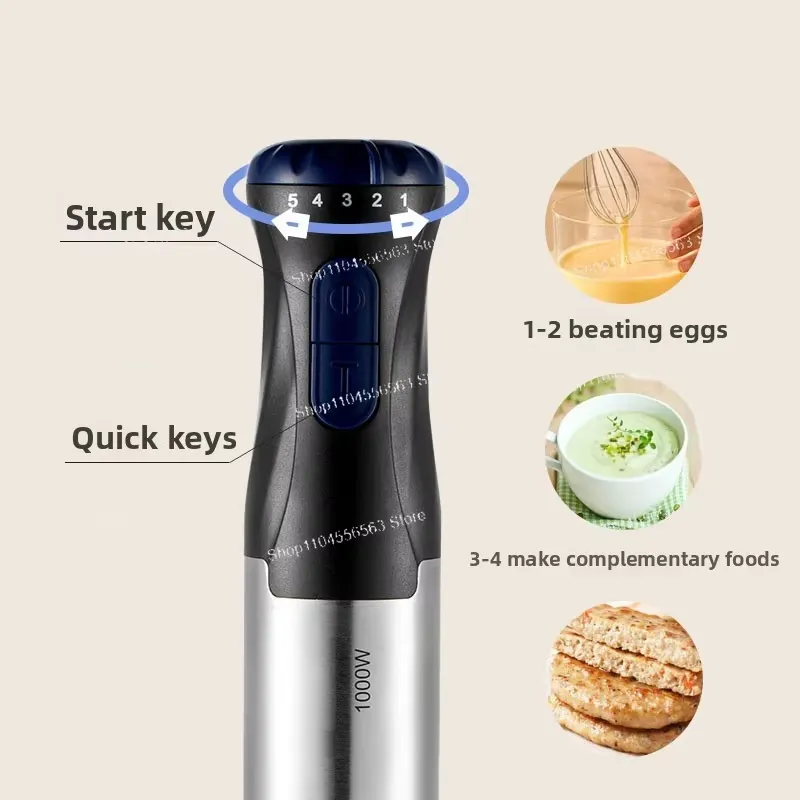 110V 1000W Handheld Immersion  - Baby Food Blender recension och pris