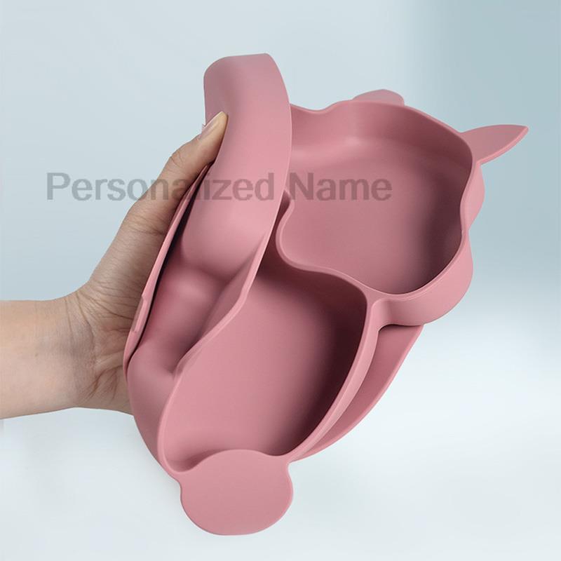 Baby Silicone Sucker Bowl Plat - Baby Food Menu recension och pris