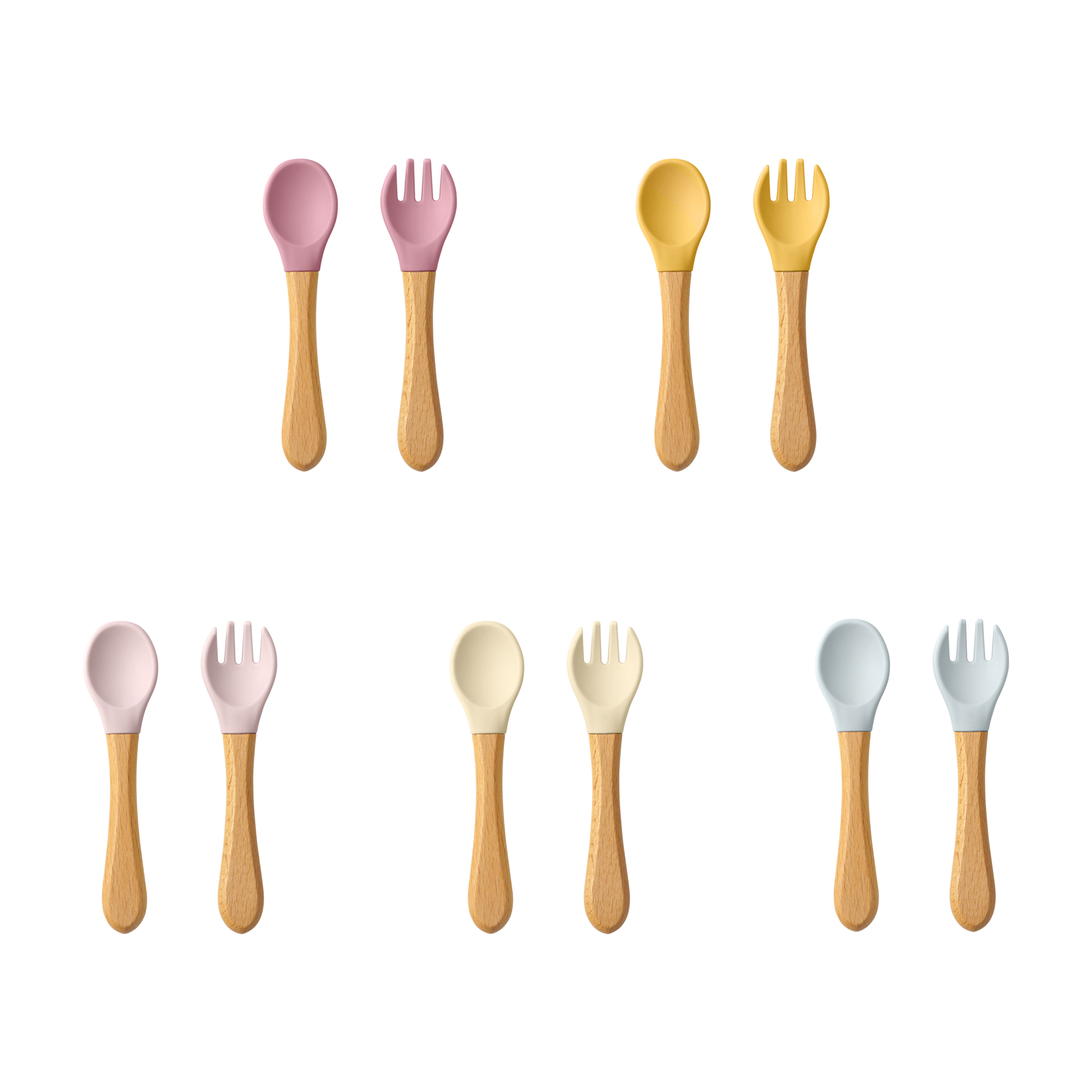 2PCS Baby Learning Spoons Uten - Baby Food Kit recension och pris