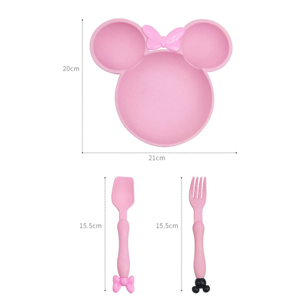 3Pcs/set Cartoon Baby Bowl Tab - Baby Food Menu recension och pris